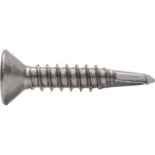 Саморез с потайной головкой с буром DIN 7504O  5,5x 38 A2
