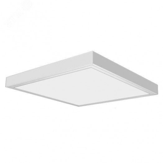 Светильник светодиодный ДВО/ДПО-32w 3600Лм 4000К CRI>90 opal-sand IP20 с БАП на 1 час VS