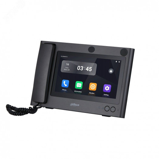 Пульт консьержа, сенсорный экран 10' цветной экран с разрешением 1024х600 , запись фото, подключение 4 датчиков