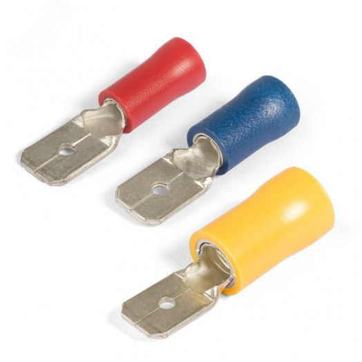 Разъем кабельный плоский изолированный «папа ВРПИ-П 1.5-(6.3) серия ПРОФИ