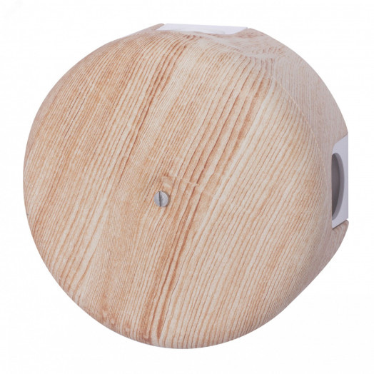 Распределительная коробка 110мм, пластик, цвет Карельская Сосна (4 кабельных ввода в комплекте)