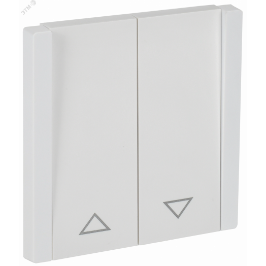 FORTE&PIANO Выключатель жалюзи 10А FP211 белый IEK