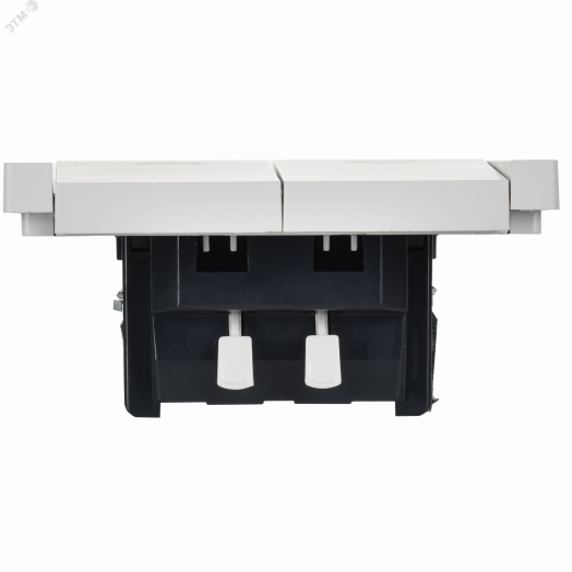 FORTE&PIANO Выключатель жалюзи 10А FP211 белый IEK