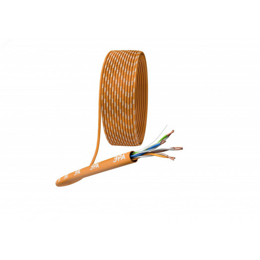 Витая пара U/UTP 4x2x24 AWG Cat5e CU нг(А) HF 305м