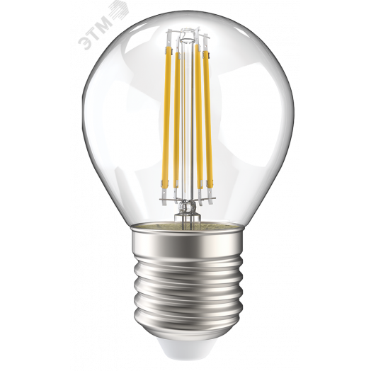 Лампа светодиодная G45 шар прозрачная 7Вт 230В 3000К E27 серия 360° IEK