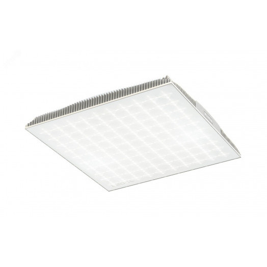 Светильник LED L-office 55 50Вт 5000лм диаграмма Д 5,0К CRI90 микропризма пластик.корп. Standart IP54