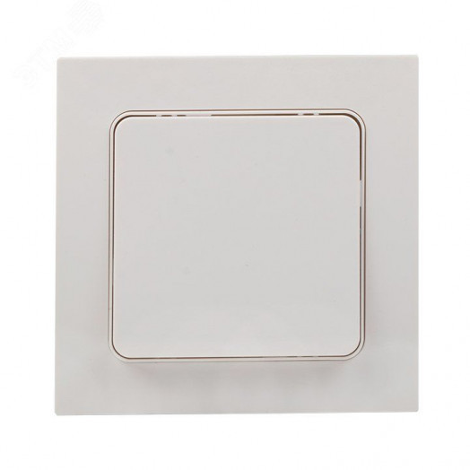 Стокгольм Выключатель 1-кл. 10А белый EKF