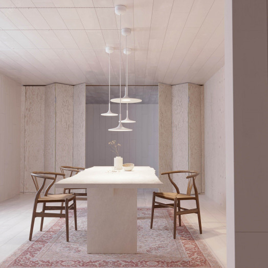 Светильник SP-FIORE-R250-8W Warm3000 (WH, 120 deg, 230V) (IP20 металл, 3 года)