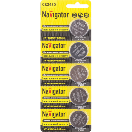 Батарейка NBT-CR2430-BP5