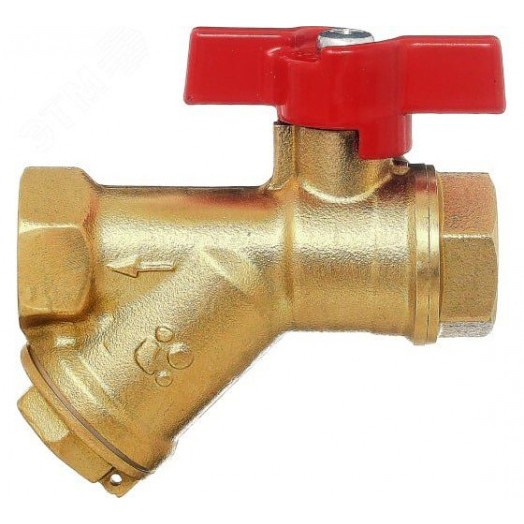 Кран-фильтр 11Б27п1 1/2' А30/1 ВВ бабочка