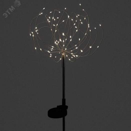 Светильник садовый Фейерверк на солнечной батарее ERAUF024-01