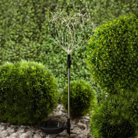 Светильник садовый Фейерверк на солнечной батарее ERAUF024-01