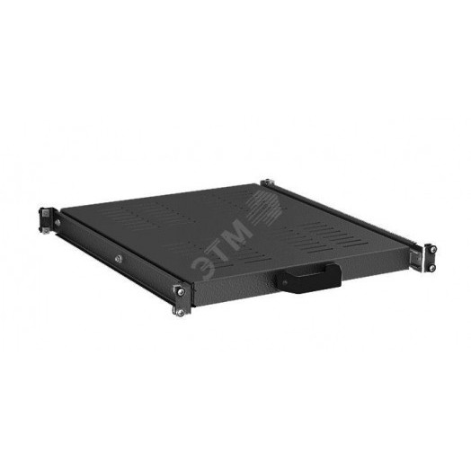 Полка выдвижная, для шкафа глубиной 600мм, RAL 9005