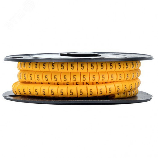 Маркер кабельный 2.5кв.мм 5 (1000ед) (ЕС-1)