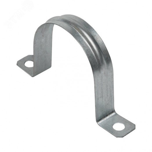 Скоба металлическая двухлапковая d60-63мм (50шт) PROxima