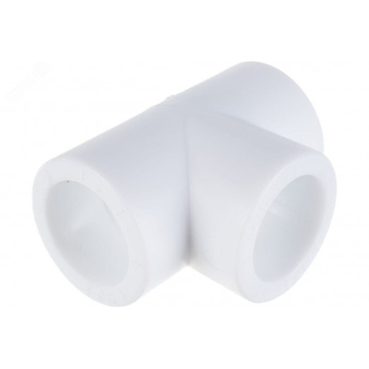 Тройник полипропиленовый PPR 40мм белый