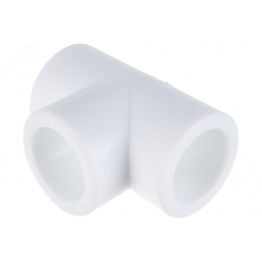 Тройник полипропиленовый PPR 40мм белый