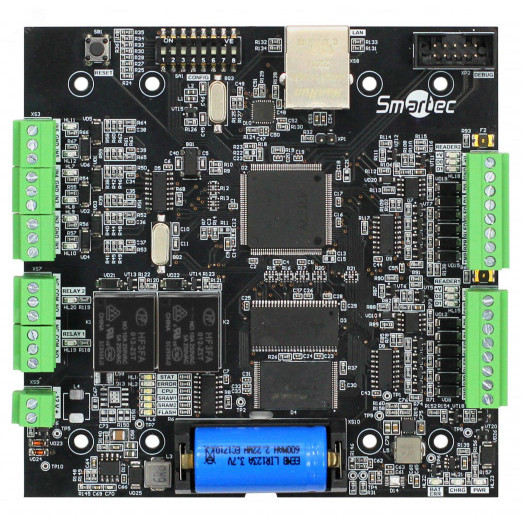 Контроллер сетевой на 2 двери, 2 порта считывателей