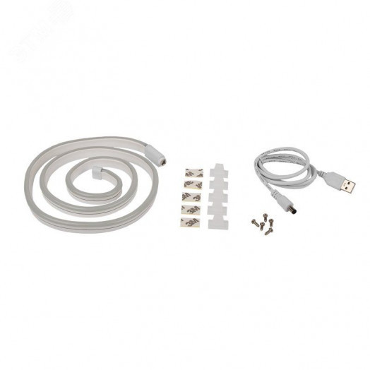 Гибкий неон LED SMD 8х16 мм, односторонний белый, 120 LED/м, 20 м