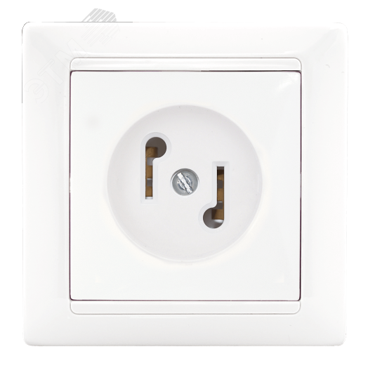 Розетка Беларусь абонентская для сети проводного вещания для скрытой установки