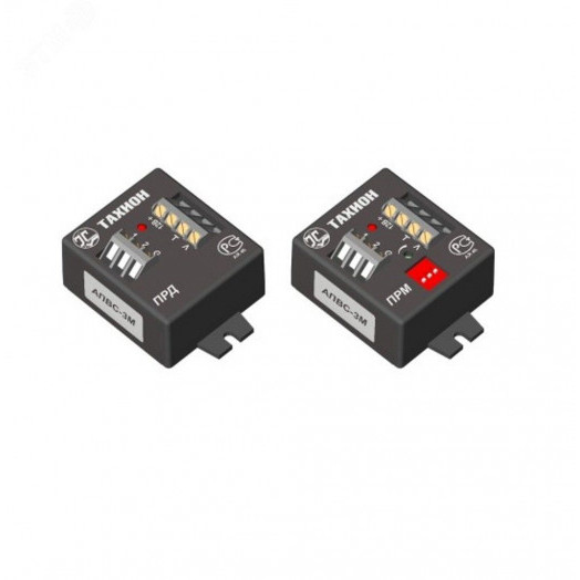 Передатчик и приёмник TVI CVI 400м 64х42.5х27.5мм