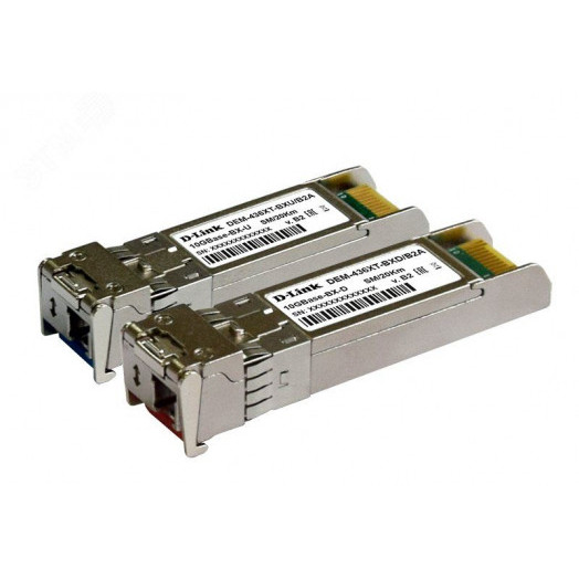 Модуль SFP 1хLC, 10 Гб/с, WDM Tx:1310/Rx:1270, до 20/40 км