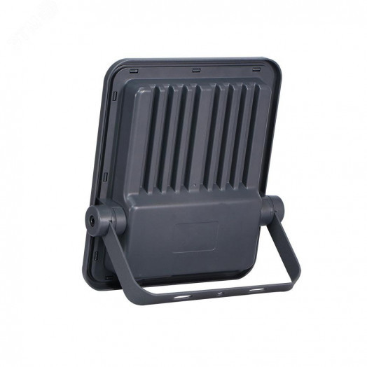 Прожектор светодиодный LED ДО-100Вт 6500К серый 1600 Лм IP65 с солнечной панелью  JazzWay