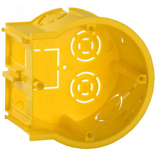 Коробка установочная СЗ сборная для твердых стен D=68х45мм (оконечная) GENERICA