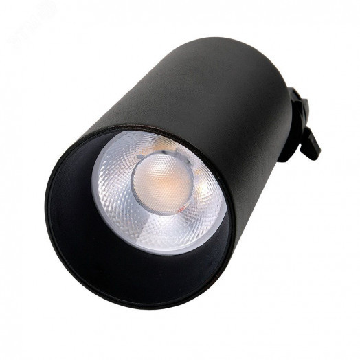 Светильник светодиодный трековый на шинопровод ДПО-15Вт 4000K 1350Лм 24 град. BL (чёрный) IP40