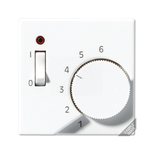 Накладка для регулятора температуры воздуха помещений  Серия A500  Материал- термопласт  Цвет- слоновая кость