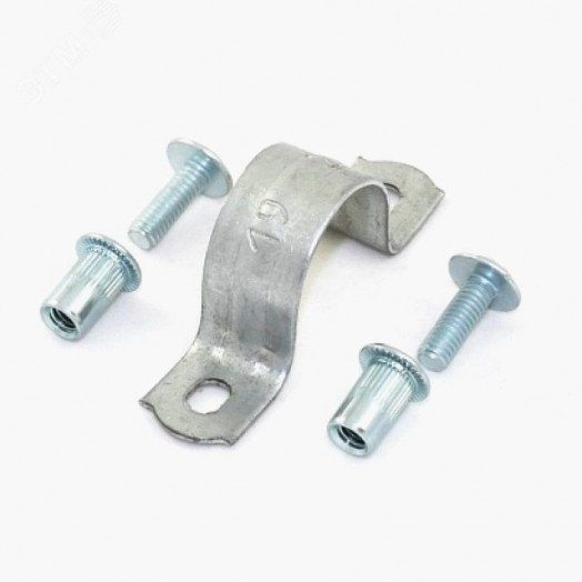 Комплекты для крепления ОКЛ с использованием заклепки, винта и скобы СМД 31-32