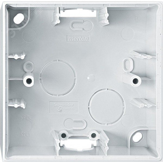 Корпус 1 пост наружный белый