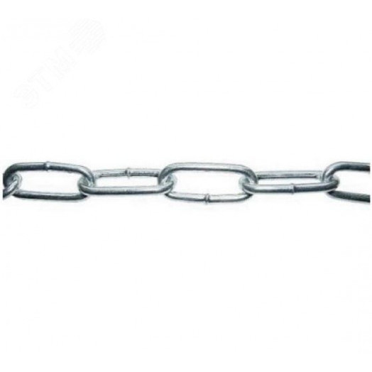 Цепь DIN766 3мм короткозвенная оцинкованная (3м)