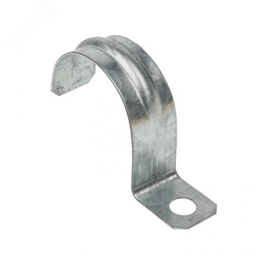 Скоба металлическая однолапковая d38-40мм (50шт) PROxima