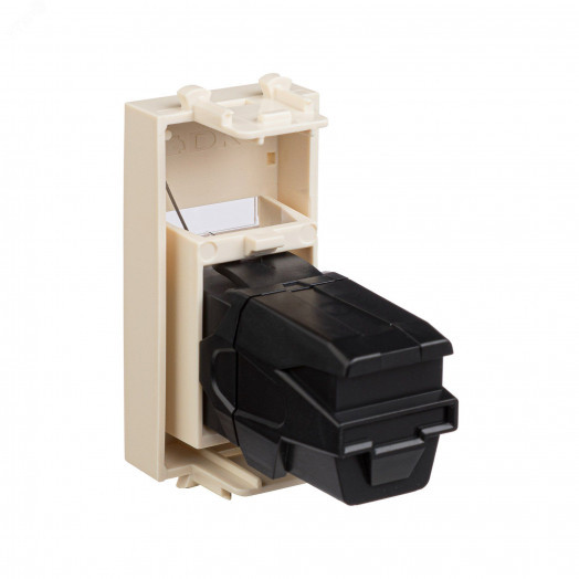 Avanti USB 2.0 розетка ''Ванильная дымка'' модульная, тип А-А, 1 модульная