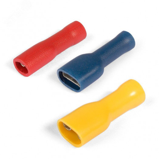 Разъем кабельный плоский полностью изолированный «мама РППИ-М 1.5-(4.8) серия ПРОФИ