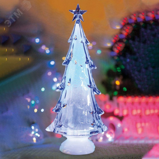 Фигура на подставке Ёлочка со звездой 37 см