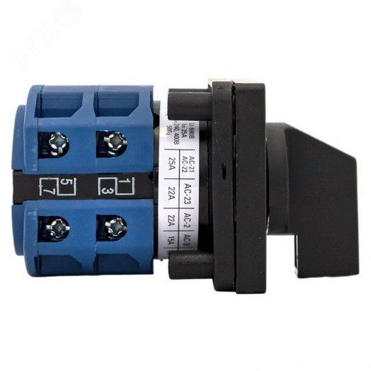 Переключатель кулачковый ПК-1-52 25А 2P '1-2' PROxima