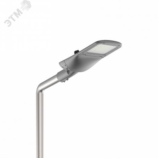 Светильник светодиодный ДКУ-50Вт 6750Лм 5000К Tornado Yard ZHAGA Серый