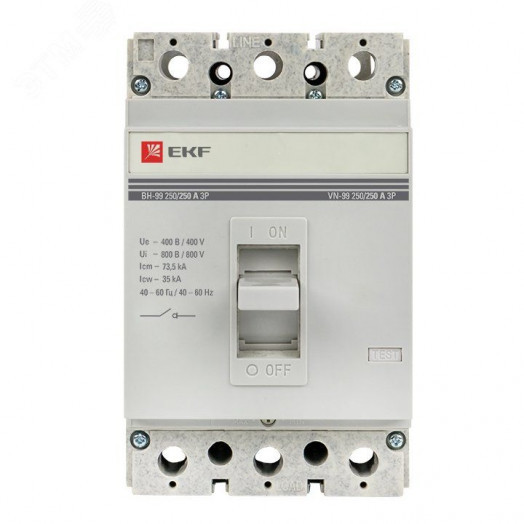 Выключатель нагрузки ВН-99 250/250А 3P