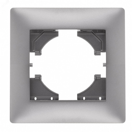 GUSI Bravo РАМКА 1-местная,  цвет  серебро.