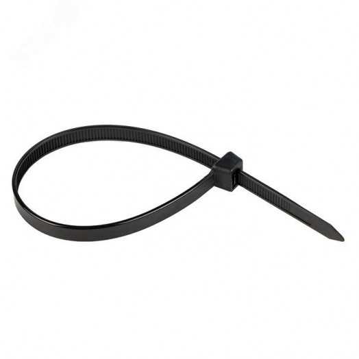 Хомут 7.2х250 черный нейлон (100шт)