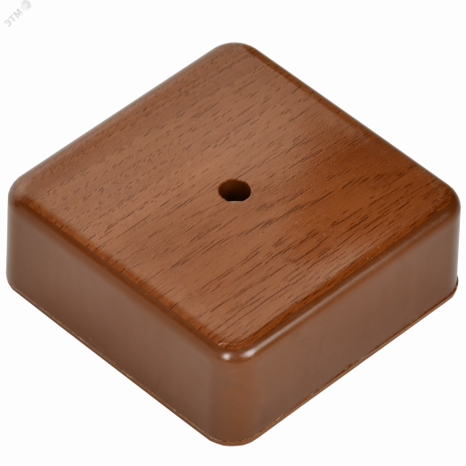 Коробка распределительная КМ41216-05 75х75х28мм дуб с контактной группой