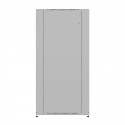 Шкаф напольный универсальный серверный R 22U 600х1000мм, 4 профиля 19, двери перфорированная и сплошная металл, боковые стенки съемные, регулируемые опоры, разобранный, серый RAL 7035