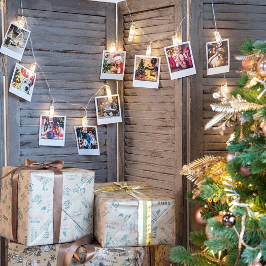 Гирлянда светодиодная Прищепки 10 LED, 1.5 м, прозрачный ПВХ, тёплый белый свечение, 2 х АА (батарейки не в комплекте)