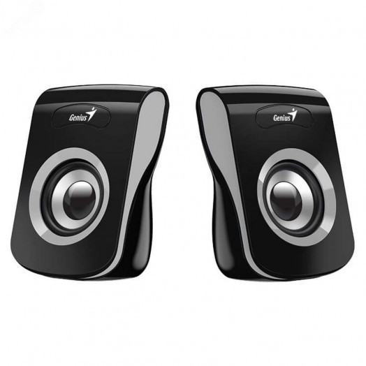 Колонки компьютерные Geinus SP-Q180, 2.0, 2X3W RMS, USB, серый