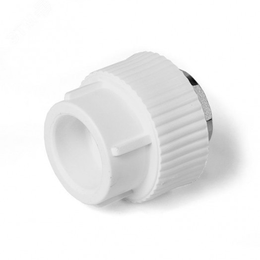 Муфта комбинированная 50x1 1/2' ВР под ключ полипропиленовая PPR белый