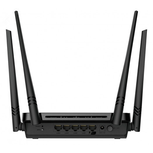Роутер AC1200 1хWAN, 4хLAN, до 867 Мб/с, 2.4, 5 ГГц