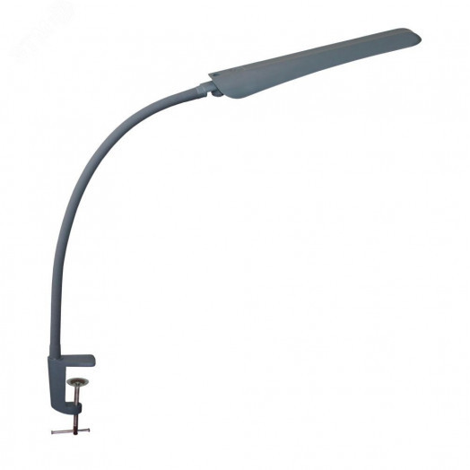 Светильник Гермес СШ ( светодиодный, на струбцине) 8Вт, сенсорный выкл., антрацит