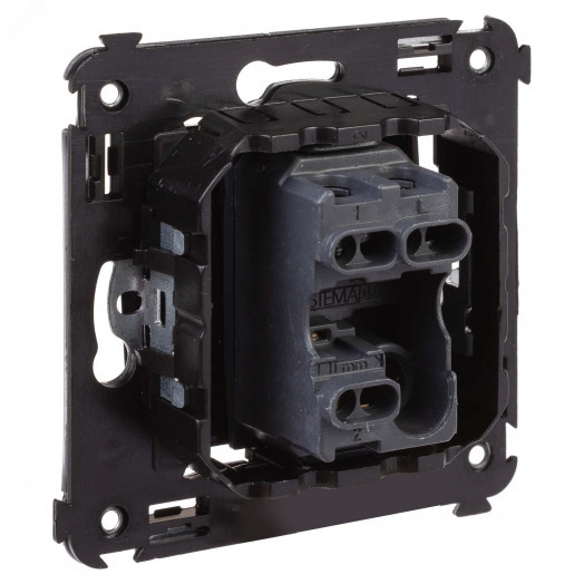 Avanti Переключатель одноклавишный в стену, ''Черный квадрат''